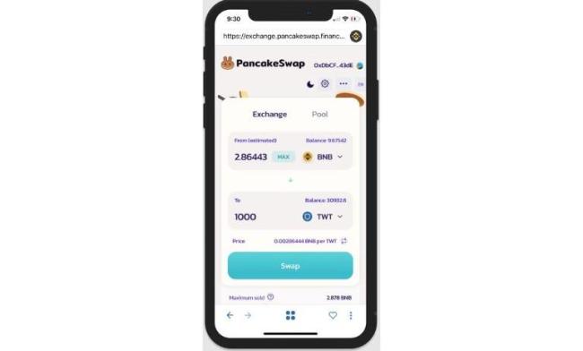آموزش آسان تبدیل ارز USDT (تتر) در تراست ولت_ستاره شو 5 تبدیل تتر به دیگر رمزارزها با DApp